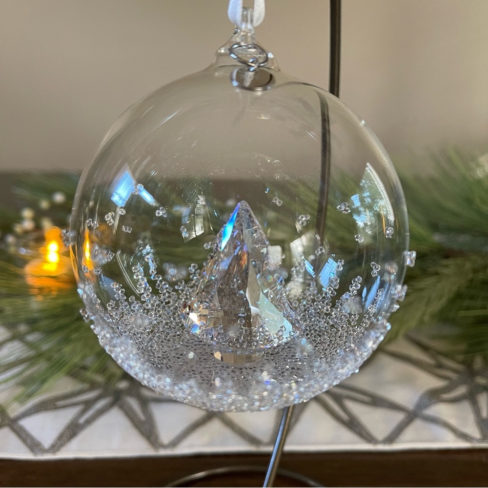 NIB 2013 Swarovski Annual Christmas Ball Ornament
